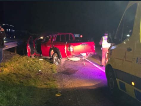 Accidente fatal en Ruta 5 Sur cerca de San Carlos una persona salió