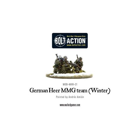 Bolt Action German Heer Mmg Team Winter Hobby Max