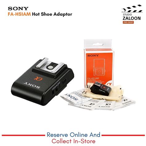 Sony FA HS1AM Hot Shoe Adapter Studio Zaloon