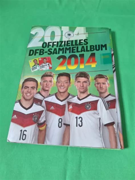 Offizielles Dfb Sammelalbum Wm Rewe Komplett Mit Allen