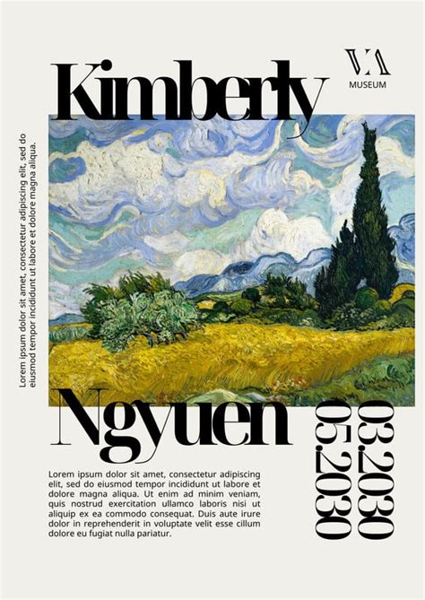 Free Printable Art Exhibition Poster Templates Canva