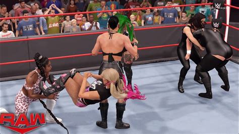 Wwe K Raw Womens Battle Royal Youtube