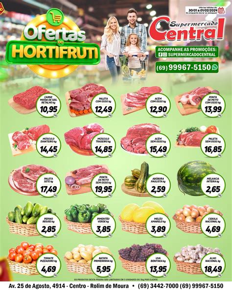 Promoção Supermercado Central em Rolim de Moura Alerta Rolim