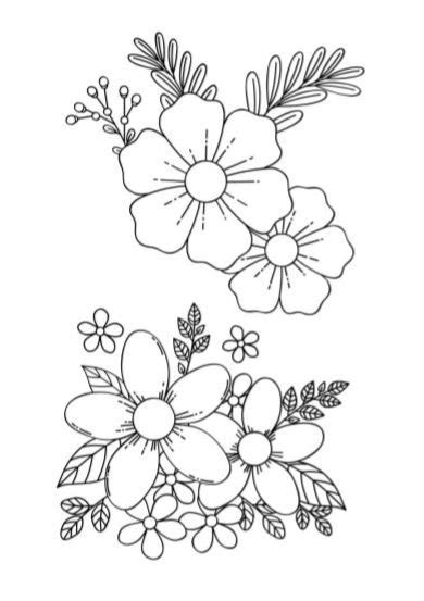 Fiori Da Colorare Stampa Gratis Disegni In Pdf A In Bianco E Nero