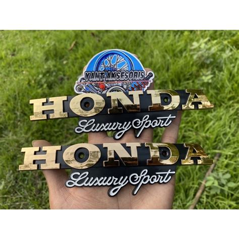 Jual Emblem Tangki Gl Pro Max Logo Tengki Honda Glpro Glmax Sepasang