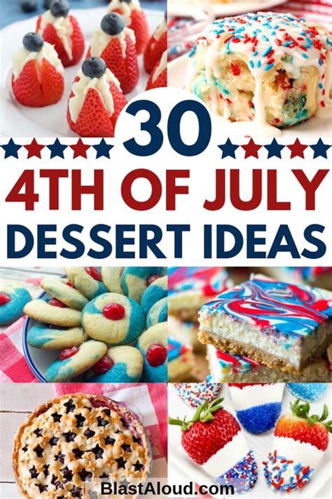 4th Of July Dessert Ideas 30 Easy Patriotic Desserts