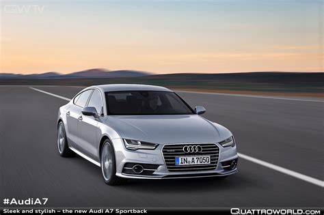 Sleek And Stylish The New Audi A7 Sportback Quattroworld