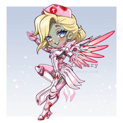 Mercy zombie doctor - Overwatch Fanart by Inntary on DeviantArt