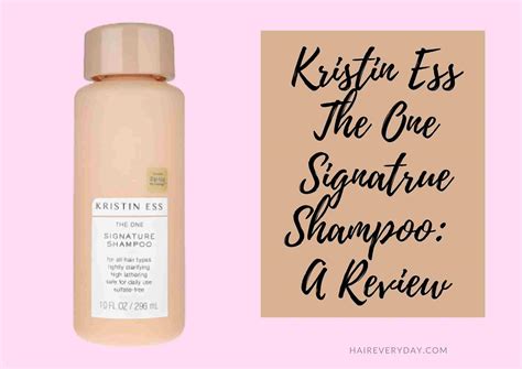 Susteen Bibel Unterscheidung Kristin Ess Shampoo Hair Loss Einstellung