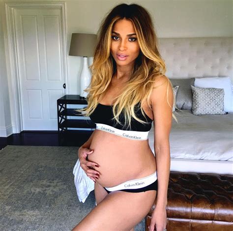 Ciara Poses In Calvin Kleins Site Name Essence