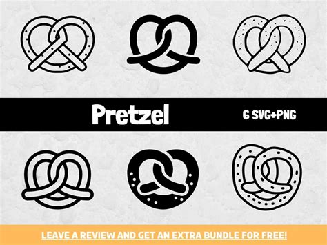 Pretzel Svg Svg Files For Cricut Pretzel Png Food Clipart Bake Svg