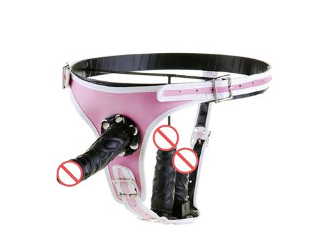 Sex Dildos Bondage Belts Strap On Dildo Toy Lesbian Vagina Massage Anal Plugs Penis Removable