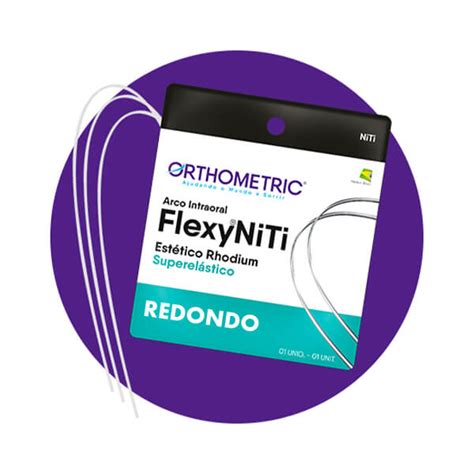 Arco Niti Est Tico Flexy Redondo Super Elastic Orthometric Dotamed