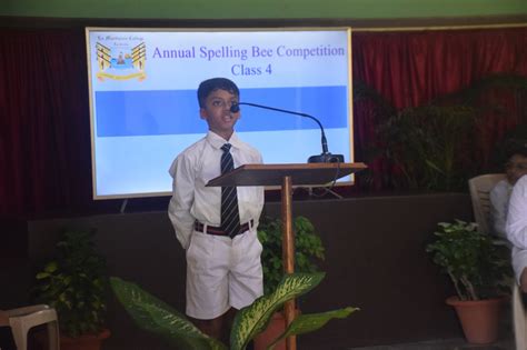 The Spelling Bee La Martiniere College Lucknow