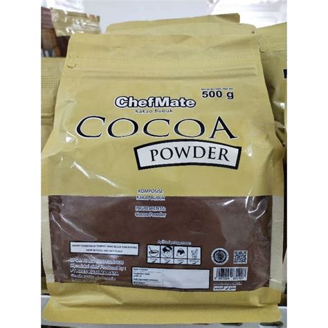 Jual Gr Chefmate Kakao Bubuk Coklat Bubuk Cocoa Powder Bubuk