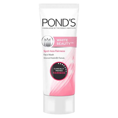 Pond S White Beauty Spot Less Fairness Face Wash Removes Dead Skin And