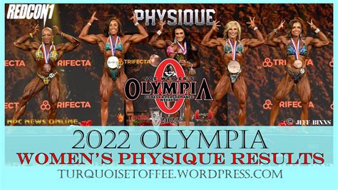 Olympia Women S Physique Results Youtube