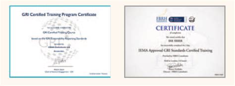 Gri Certified Iema Course