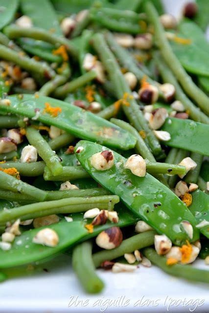 Salade De Haricots Verts Et Pois Gourmands D Ottolenghi Green Beans