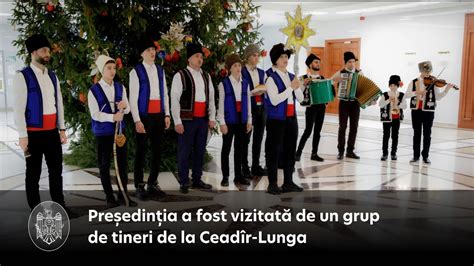 Președinția a fost vizitată de un grup de tineri de la Ceadîr Lunga