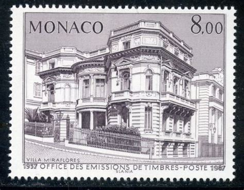 Stamp Timbre De Monaco N Office Des Emissions De Timbres