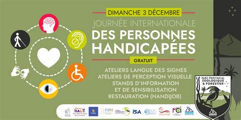 Journ E Internationale Des Personnes Handicap Es Handicap Nc