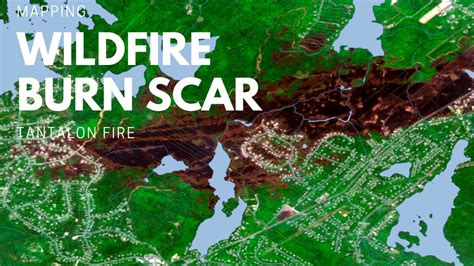 Mapping Wildfire Burn Scar In Qgis Youtube