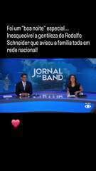 Adriana Araújo celebra em telejornal ao vivo aprovação da filha na