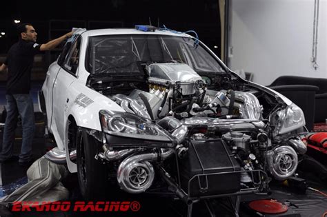 Ekanoo Racings Drag Twin Turbo V8 Lexus Engineswapdepot