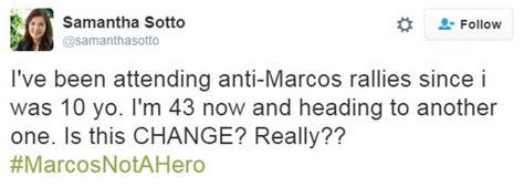 Anger At Heros Burial For Philippines Dictator Marcos Bbc News