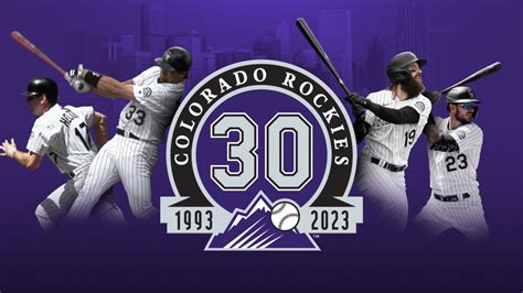 30th Anniversary Season | Colorado Rockies