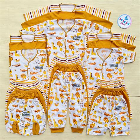 Jual Pcs Baju Celana Bayi Baru Lahir Paket Komplit Persiapan