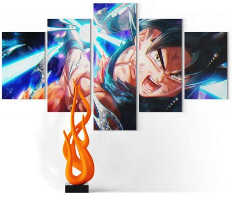 Tableau Dragon Ball Super Ultra Kamehameha Sangoku Univers