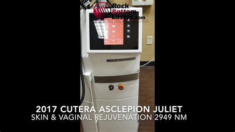 2017 Cutera Asclepion Juliet For Skin And Vaginal Rejuvenation 2940 Nm