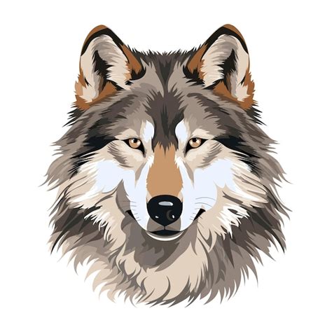 Premium Vector Hand Drawn Sketch Wolf Illustration