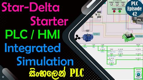 Cx Designer Hmi Plc Integrated Simulation Star Delta Starter With Plc Plc For Beginners 42