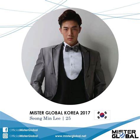 Seong Min Lee Mister Global Korea 2017 Apollo Male Gods