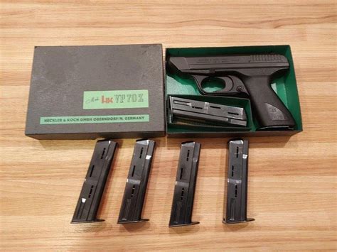 Heckler Koch HK H K VP70Z 9mm Pistol With 6 Magazines 9mm Luger