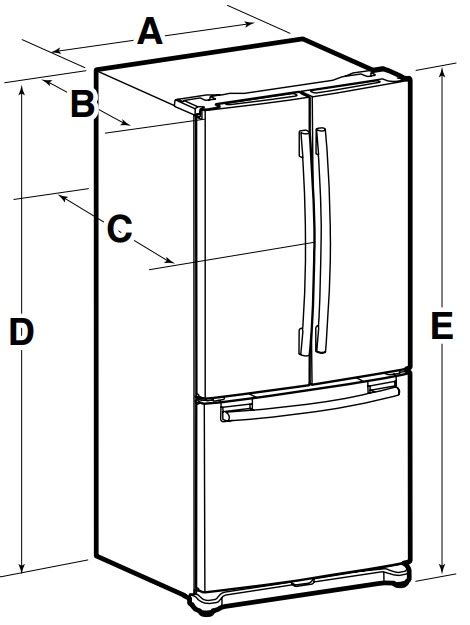 Samsung Rf195 French Door Refrigerator User Manual