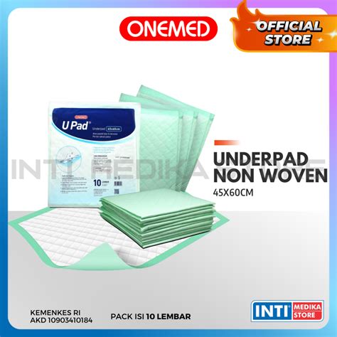 Jual ONEMED Underpad U Pad 45x60 Cm Alas Popok Bayi Dewasa Sekali