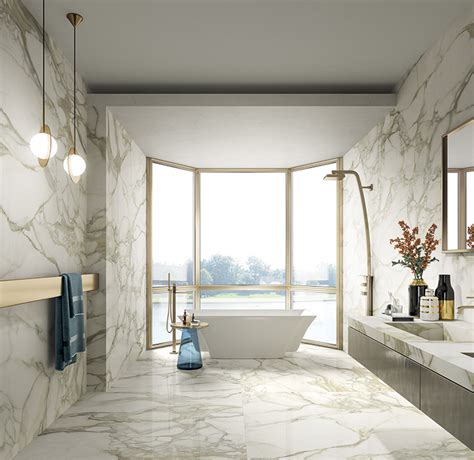 Calacatta Oro Marmi Marble Granite Effect Porcelain Slabs