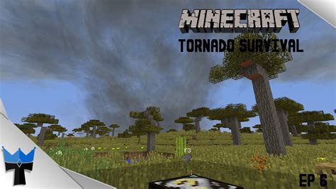 Minecraft Tornado Survival Localized Weather Mod S7Ep6 Wedge YouTube