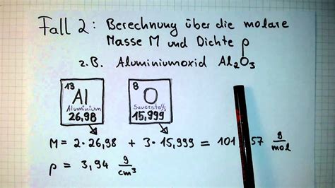 Molares Volumen Ausrechnen Chemie Aufgaben L Sen Youtube