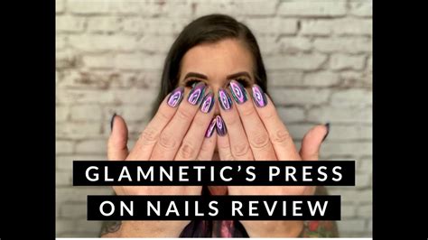 Glamnetic Press On Nail Review Youtube