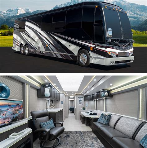 Luxury Rv Inventory Prevost Bus Conversion Marathon Coach Luxury