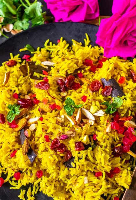 Mediterranean Saffron Rice Easy Pilaf Rice Recipe For Dinner