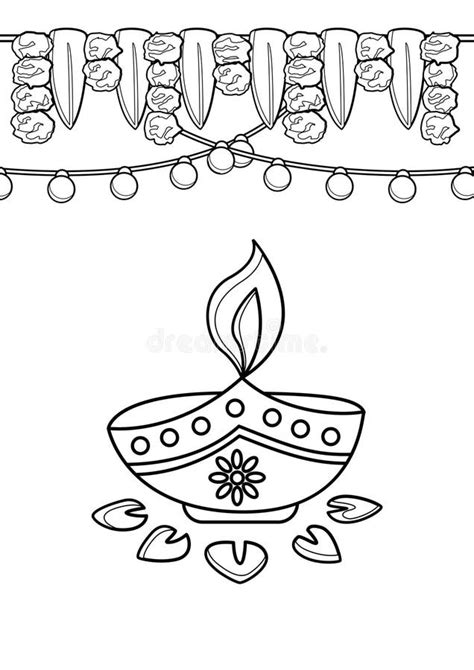 Deepavali Coloring Pages