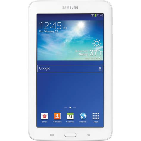 Samsung 8GB Galaxy Tab 3 Lite Multi Touch SM T110NDWAXAR B H