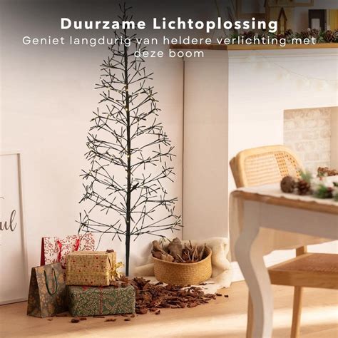 Cheqo Sfeervolle Lichtboom Kerstboom Cm Warm Witte Led S