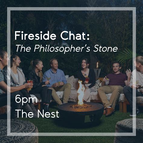 Fireside Chat The Philosophers Stone The Wonderer